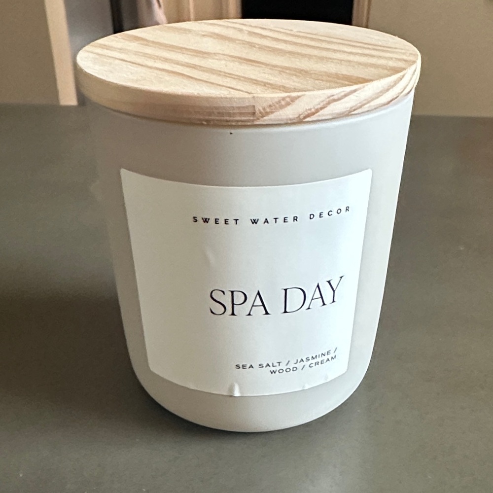 Spa Day Candle - Cream